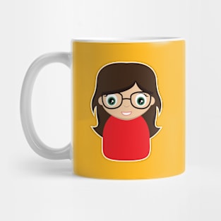 Cute Girl Called Julia Mug